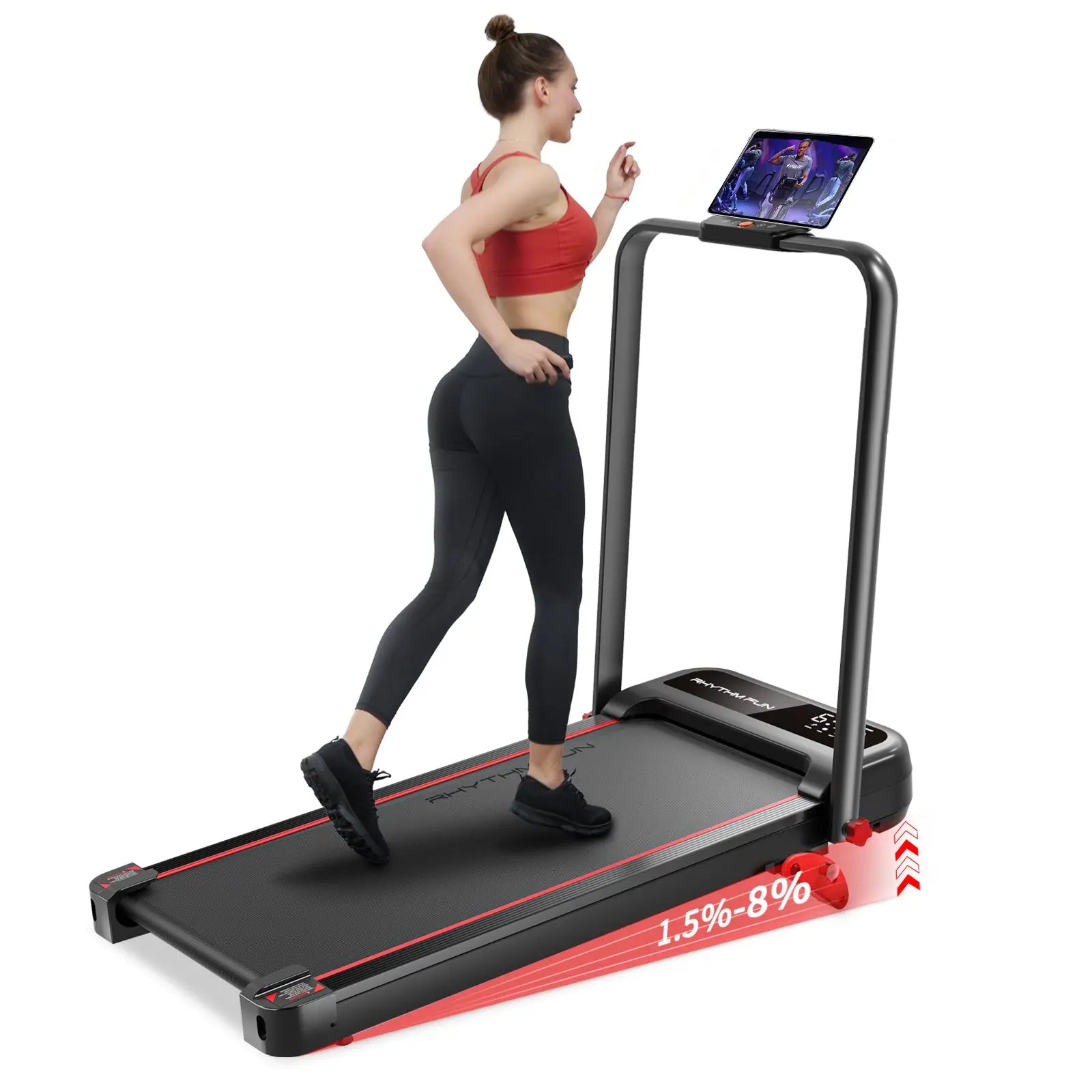 RHYTHM FUN CP01 Foldable Treadmill with Incline RHYTHM FUN
