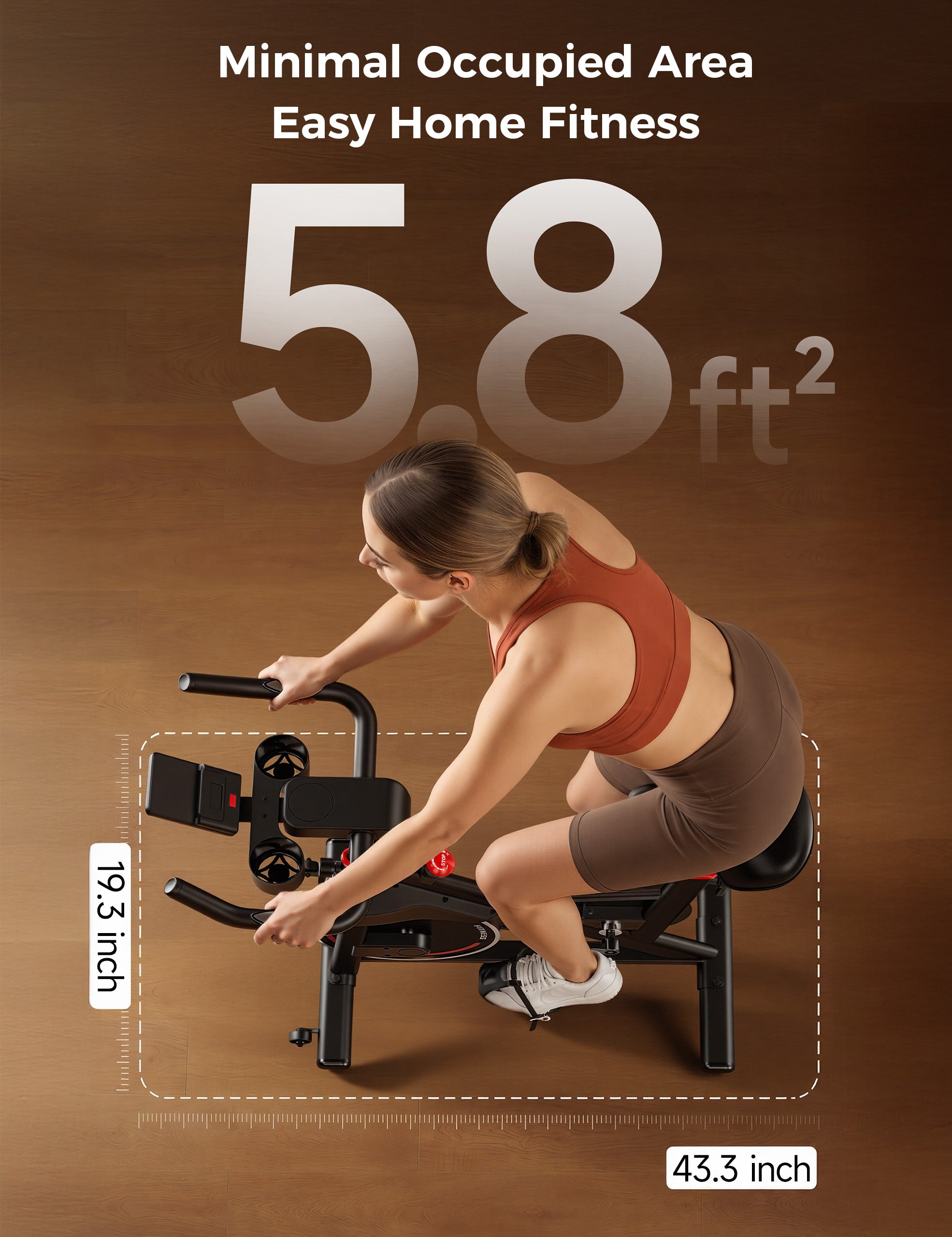 Exercise Bike, Stationary Bikes for Home with Exclusive App, Low Noise Indoor Cycling Bike with 330LBS Weight Capacity, Infinite Resistance Workout Bike with Phone Holder & Fitness Courses