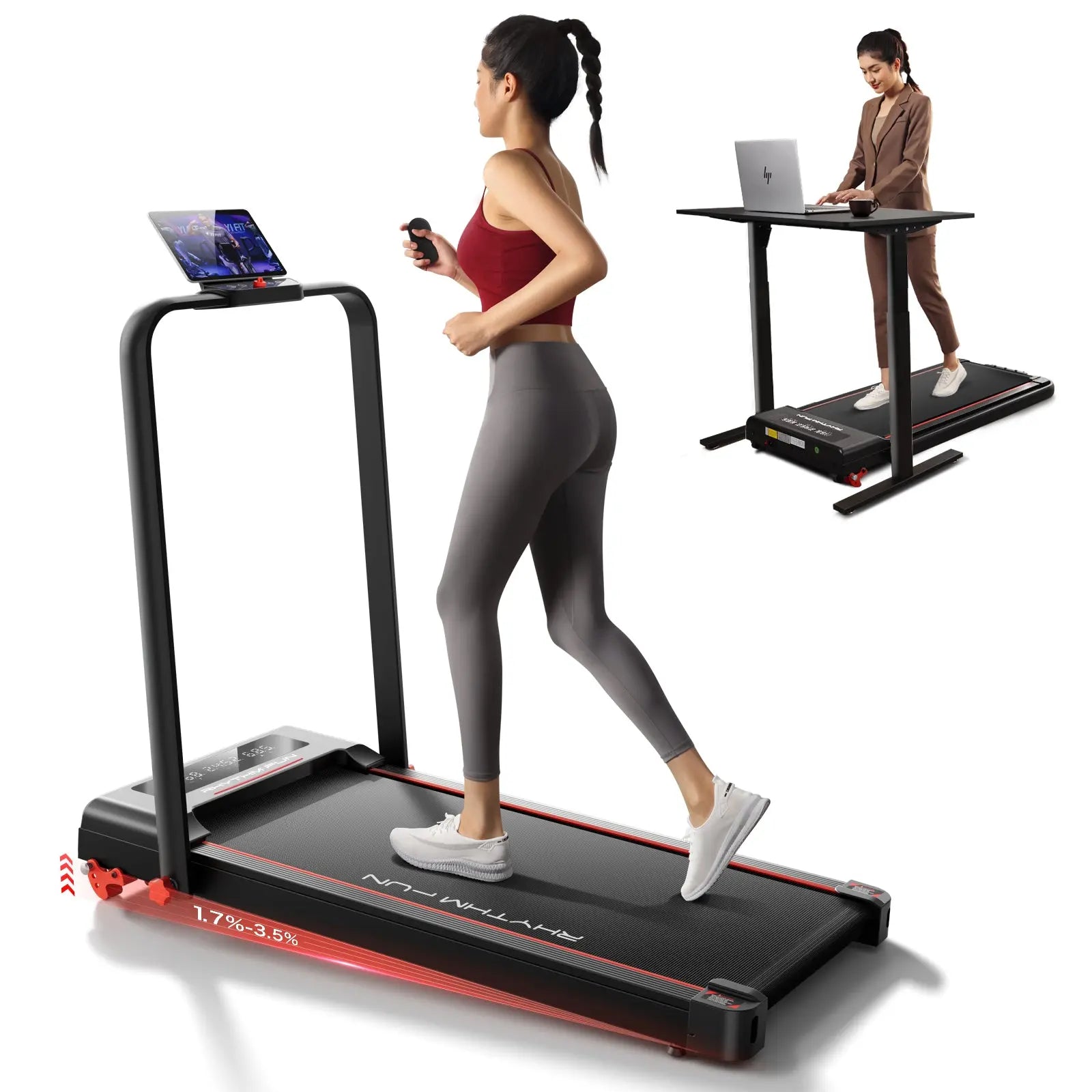 RHYTHM FUN CP05 Treadmill with Incline - Main Image