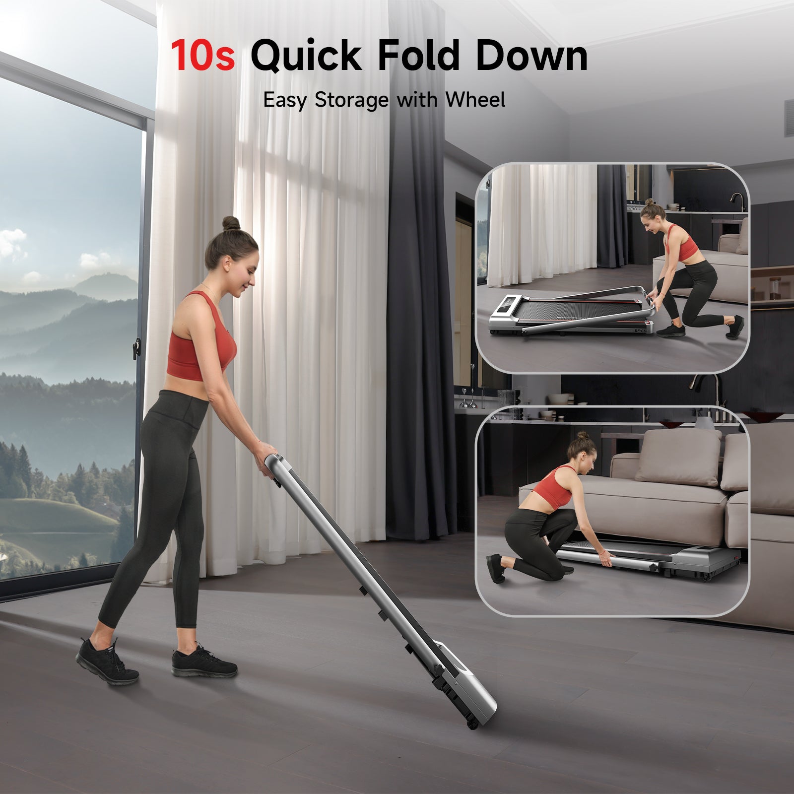 RHYTHM FUN C5 Foldable Treadmill