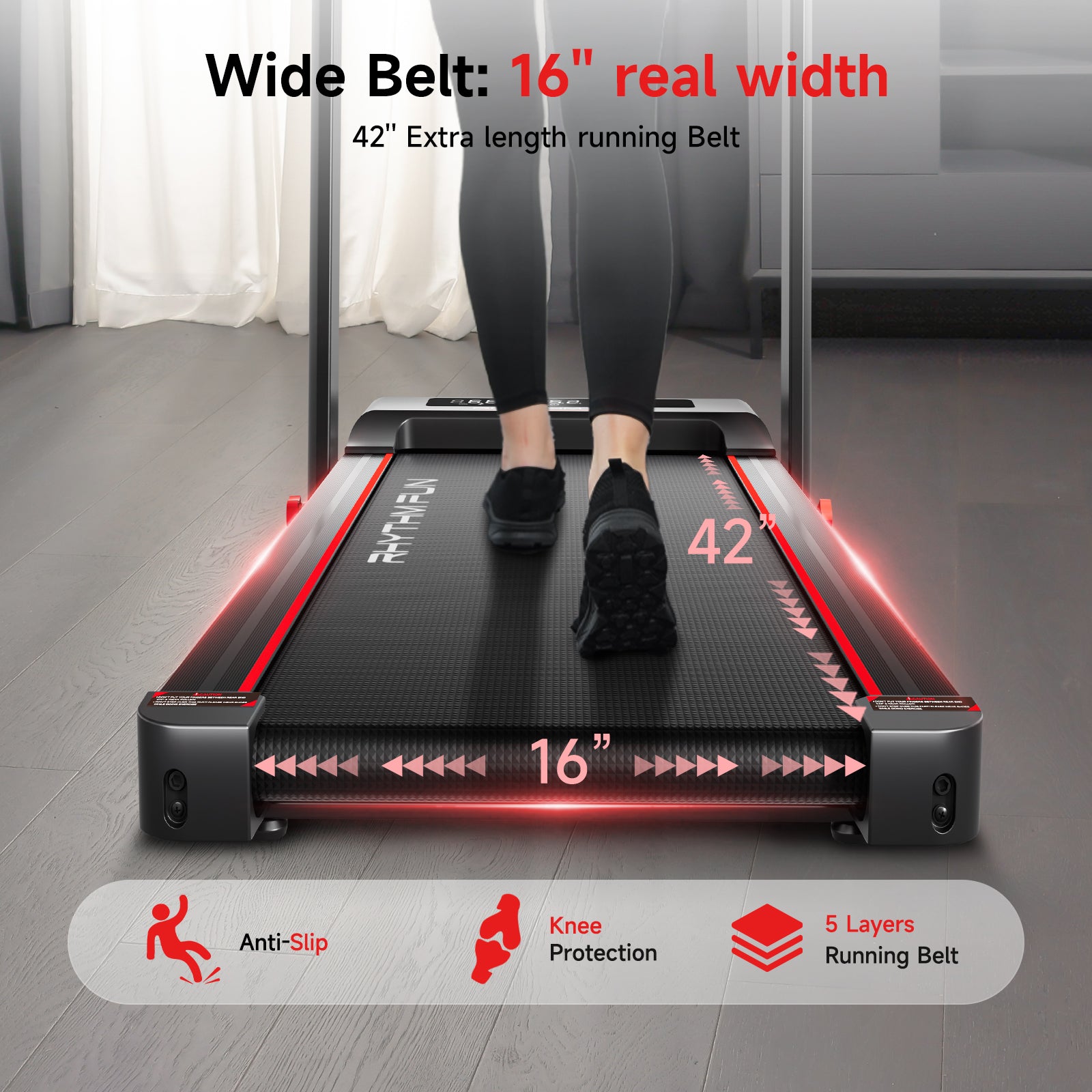 RHYTHM FUN C5 Foldable Treadmill