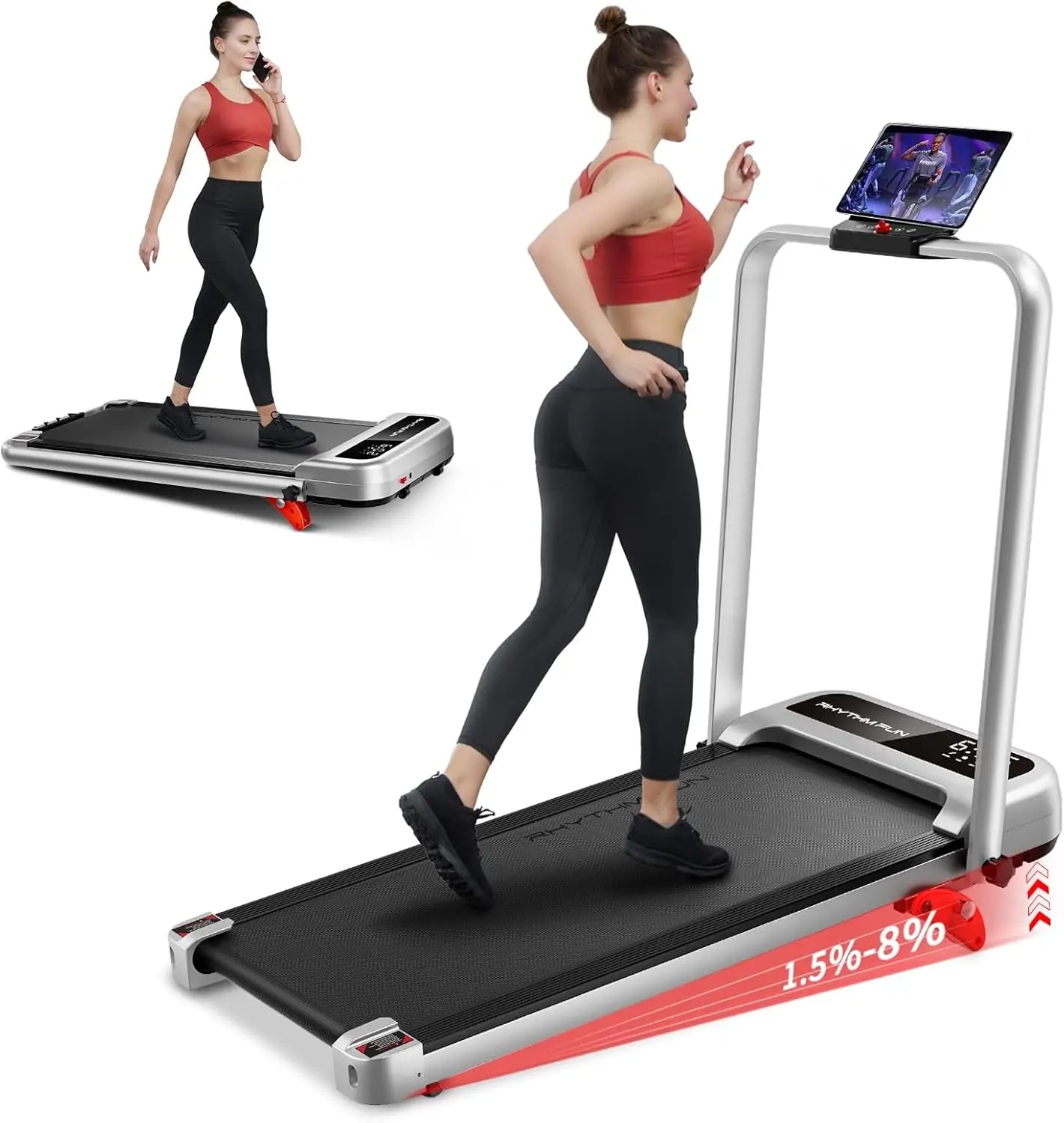 RHYTHM FUN CP01 Foldable Treadmill with Incline RHYTHM FUN