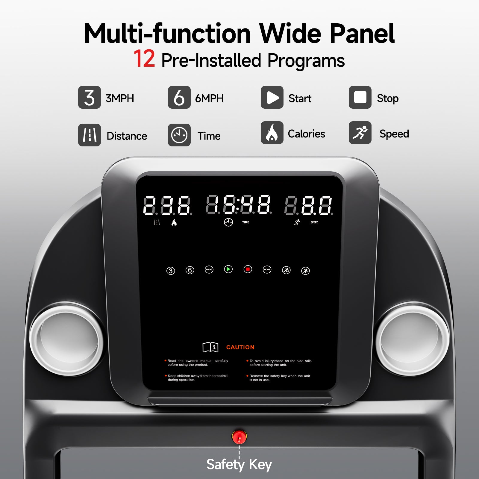 RHYTHM FUN S8 Treadmill with 8% Incline
