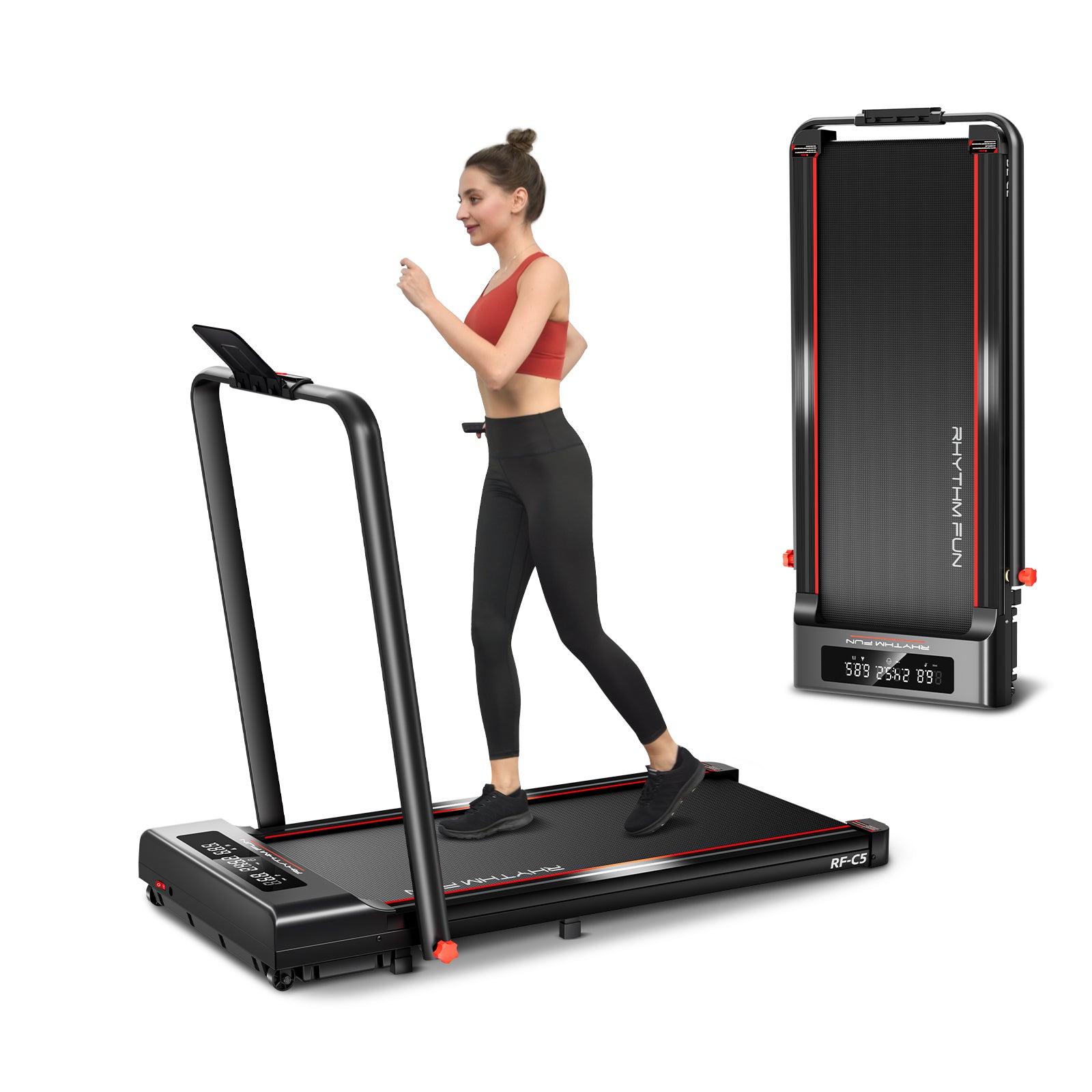 RHYTHM FUN Foldable Treadmill