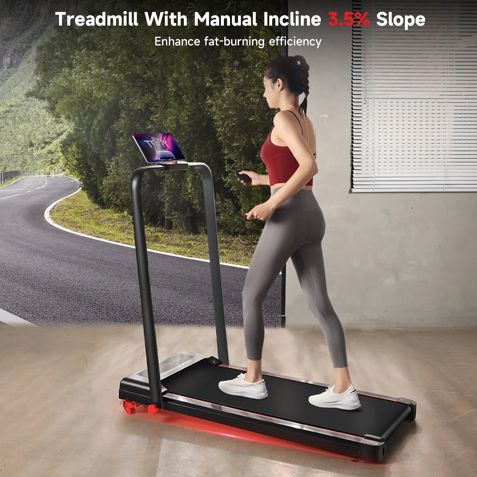 RHYTHM FUN CP05 Treadmill with Incline RHYTHM FUN